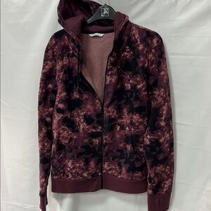 Tie-Dye Zip-Up Hoodie